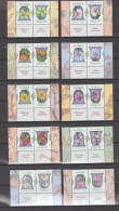 ROMANIA 2023  MEDICINAL PLANTS  2 Sets Of 10  Stamps TETE-BECHE  MNH** - Plantas Medicinales