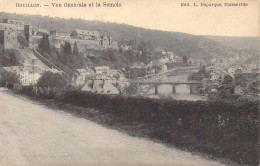 BELGIQUE - Bouillon - Vue Générale Et La Semois - Carte Postale Ancienne - Bouillon