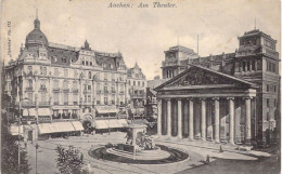 ALLEMAGNE - Aachen - Am Theater - Carte Postale Ancienne - Aachen