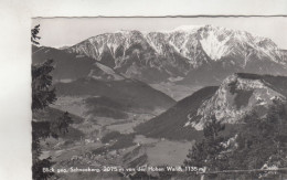 D69) Blick Geg. SCHNEEBERG - Von Der Hohen Wand ALT S/W Gel. Winzendorf - Schneeberggebiet