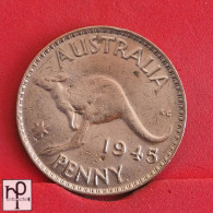 AUSTRALIA 1 PENNY 1945 -    KM# 36 - (Nº55347) - Penny