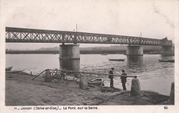 Juvisy Sur Orge * Le Pont Sur La Seine * Pêche à La Ligne Pêcheurs - Juvisy-sur-Orge