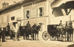 Beaugency * Carte Photo * A. HULIN Voitures à Volonté Déménageurs Déménagements , Faubourg Porte Vendôme - Beaugency