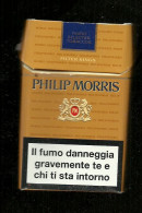 Tabacco Pacchetto Di Sigarette Italia - Philip Morris Kings Da 20 Pezzi - Vuoto - Sigarettenkokers (leeg)
