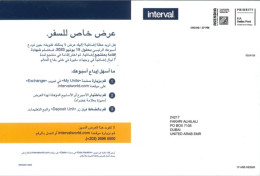 SWITZERLAND  - 2023 - POST SEALED COVER TO DUBAI. - Cartas & Documentos