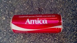 Lattina Italia - Coca Cola 2013 - Condividi ... Amica - 330 Ml. ( Vuota ) - Dosen