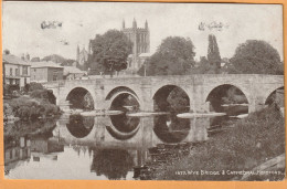 Hereford UK Old Postcard - Herefordshire