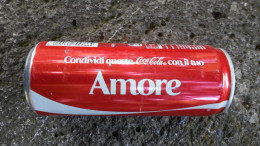 Lattina Italia - Coca Cola 2013 - Condividi ... Amore - 330 Ml. ( Vuota ) - Cans