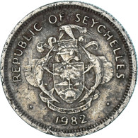 Monnaie, Seychelles, 25 Cents, 1982 - Seychelles