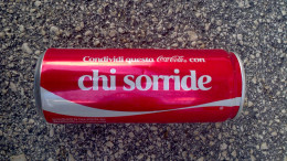 Lattina Italia - Coca Cola 2013 - Condividi ... Chi Sorride - 330 Ml. ( Vuota ) - Cannettes