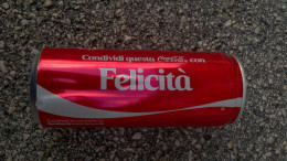 Lattina Italia - Coca Cola 2013 - Condividi ... Felicità - 330 Ml. ( Vuota ) - Dosen