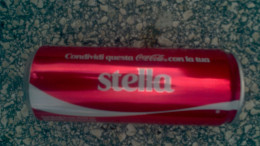 Lattina Italia - Coca Cola 2013 - Condividi ... Stella - 330 Ml. ( Vuota ) - Cannettes