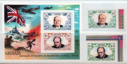 Grenada 1974 Sir Winston Churchill MNH Stamps - Sir Winston Churchill