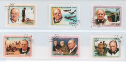 Liberia 1974 Sir Winston Churchill Used Stamps - Sir Winston Churchill