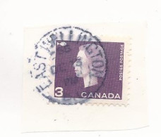 18732) Canada 1956 Closed BC British Columbia Post Office Postmark Cancel - Used Stamps