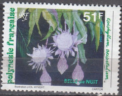 Polynésie Française 1994 Michel 663 O Cote (2005) 0.80 € Fleur La Belle De Nuit - Used Stamps