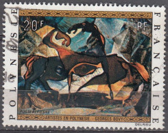 Polynésie Française 1972 Michel 158 O Cote (2005) 5.00 € Art Georges Bovy Cachet Rond - Used Stamps