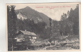 D115) Tauernbahn - Schloss GROPPENSTEIN Bei OBER VELLACH - Holzbrücke U. Haus Im Vordergrund ALT 1910 - Obervellach