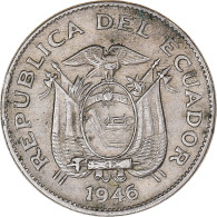 Monnaie, Équateur, 5 Centavos, Cinco, 1946 - Ecuador