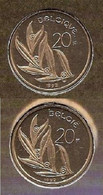 20 Frank 1992 Frans + Vlaams * Uit Muntenset * FDC - 20 Francs
