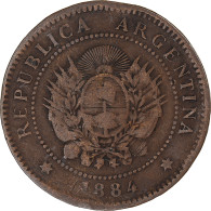 Monnaie, Argentine, Centavo, 1884 - Argentinië