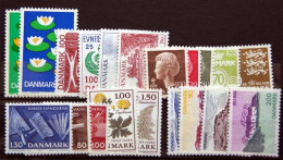 Denmark  1977   Full Year MNH (**) ( Lot 5797) - Años Completos