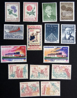 Denmark  1973   Full Year MNH (**) ( Lot 6048 - Full Years