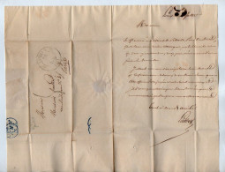 TB 4291 - 1835 - LAC - Lettre De M. LABBEY à LISIEUX Pour M.VAUTIER à PARIS - 1801-1848: Précurseurs XIX