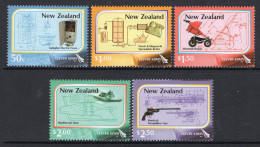 New Zealand 2007 New Zealand Inventions Set MNH (SG 2982-2986) - Ungebraucht