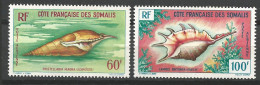 COTE DES SOMALIS PA N° 31 Et 32 NEUF** LUXE  SANS CHARNIERE / Hingeless  / MNH - Other & Unclassified