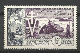 COTE DES SOMALIS PA N° 24 NEUF** LUXE  SANS CHARNIERE / Hingeless  / MNH - Sonstige & Ohne Zuordnung