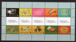 New Zealand 2007 Personalised Stamps Sheetlet MNH (SG 3003a) - Unused Stamps