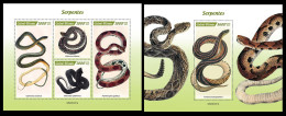 Guinea Bissau  2022 Snakes. (431) OFFICIAL ISSUE - Serpents