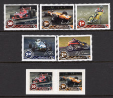 New Zealand 2009 Champions Of Motorsport Set MNH (SG 3116-3123) - Unused Stamps