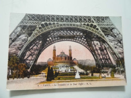 Cartolina Non  Viaggiata "PARIS Le Trocadero Et La Tour Eiffel" - Tour Eiffel
