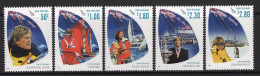 New Zealand 2009 Sir Peter Blake - Yachtsman - Commemoration Set MNH (SG 3181-3185) - Nuevos