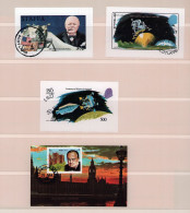 Staffa Iso Sharjah Sir Winston Churchill Used Stamps - Sir Winston Churchill
