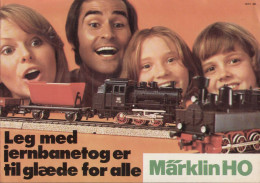 Catalogue Märklin 1973 HO Leg Med Jernbanentog Er Till Glæde For Alle - En Danois - Non Classés