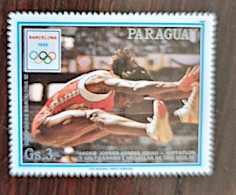 PARAGUAY Athletisme, Heptatlon Saut En Longueur  Jeux Olympiques, Barcelone 1992 1 Valeur émise En 1992. Neuf Sans Gomme - Sommer 1992: Barcelone