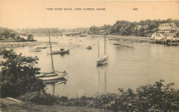 USA - Maine - York Harbor - York River Basin Circa 1910 - Otros & Sin Clasificación