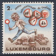 Luxemburg Luxembourg 1979 Mi 996 YT 946 SG ** Int. Jahr Des Kindes / Child With Traffic Symbols - Int.Year Of The Child - Accidentes Y Seguridad Vial