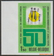 België 1971 - Mi:1650, Yv:1601, OBP:1601, Stamp - □ - Bond Van Grote En Jonge Gezinnen  - 1961-1980
