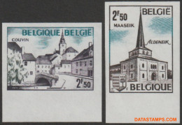 België 1972 - Mi:1691/1692, Yv:1636/1637, OBP:1636/1637, Stamp - □ - Toeristische Uitgifte  - 1961-1980