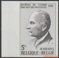 België 1974 - Mi:1765, Yv:1705, OBP:1713, Stamp - □ - Dag Van De Postzegel  - 1961-1980