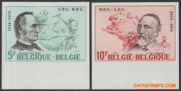 België 1974 - Mi:1781/1782, Yv:1725/1726, OBP:1729/1730, Stamp - □ - Upu  - 1961-1980