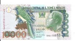 SAO TOME ET PRINCIPE 10000 DOBRAS 2013 UNC P 66 D - Sao Tomé Et Principe