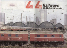 Catalogue LIMA 1989/90 Railways British International Edition HO 1/87 - Anglais