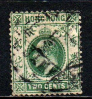 HONG KONG - 1904 - EFFIGIE DEL RE EDOARDO VII - USATO - Gebraucht