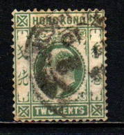 HONG KONG - 1904 - EFFIGIE DEL RE EDOARDO VII - USATO - Used Stamps