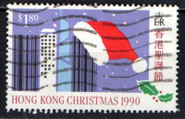 HONG KONG - 1990 - IL CAPPELLO DI BABBO NATALE - USATO - Usati